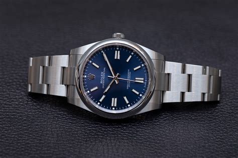 rolex op41 silver|rolex oyster perpetual 41mm blue.